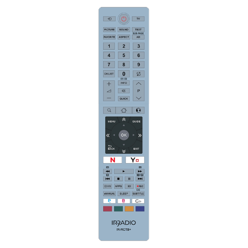 TELECOMANDO UNIVERSALE COMPATIBILE PER TV TOSHIBA